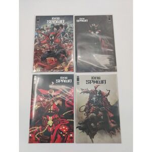 King Spawn 1 Image Comics 2021 Variant Cover Lot of 4 David Finch Brett Booth